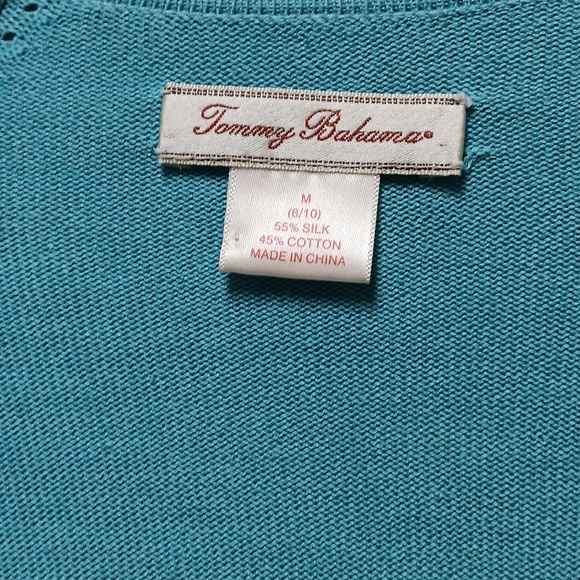 Tommy Bahama silk/cotton shrug - Picture 2 of 4